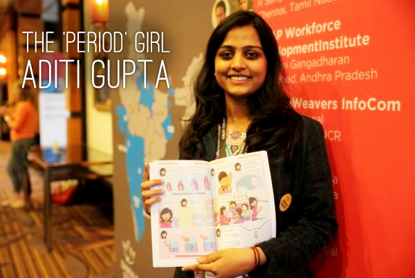 Aditi Gupta Menstrupedia Founder