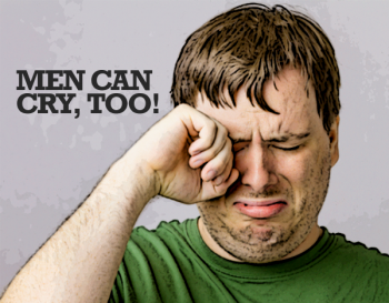men can cry